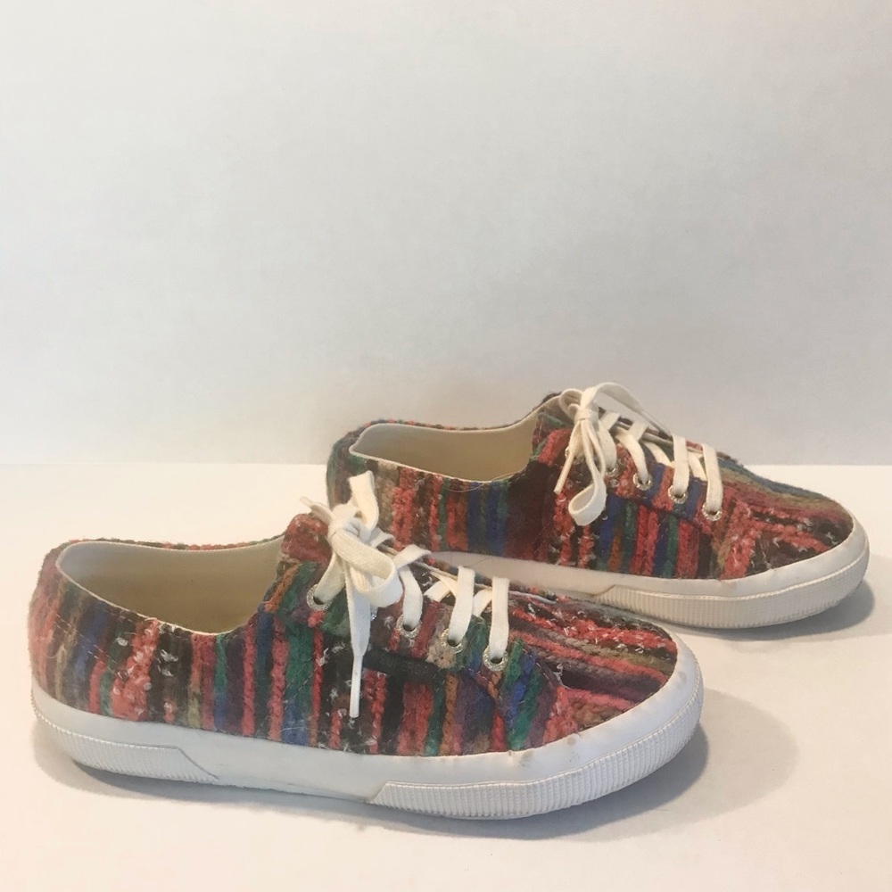 Superga Yarn Rainbow Sneaker 7.5